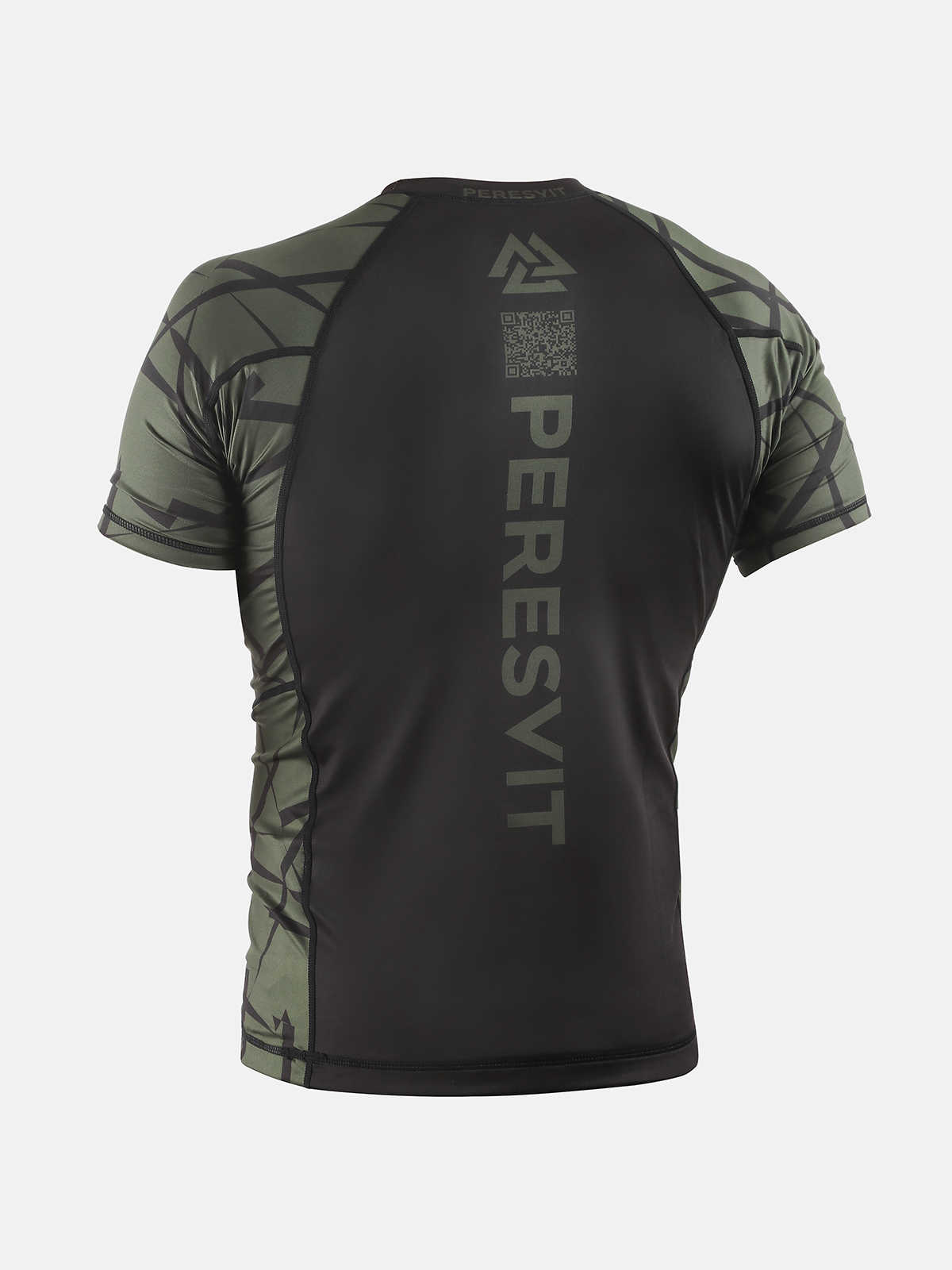 Peresvit Rival Rashguard Riffle Green Shortsleeve, Photo № 4